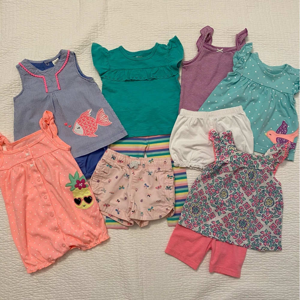 Girls 12 Months Summer Bundle